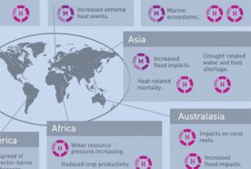 small image of part of the climate change graphic with different colored sections and symbols